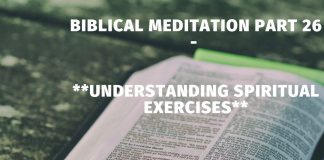 Understanding spiritual exercises