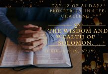 The wisdom and wealth of Solomon