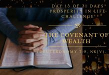 The covenant of wealth