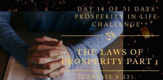 The laws of prosperity part 1