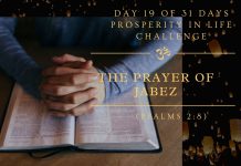 The Prayer of Jabez