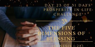 The five dimensions of blessing