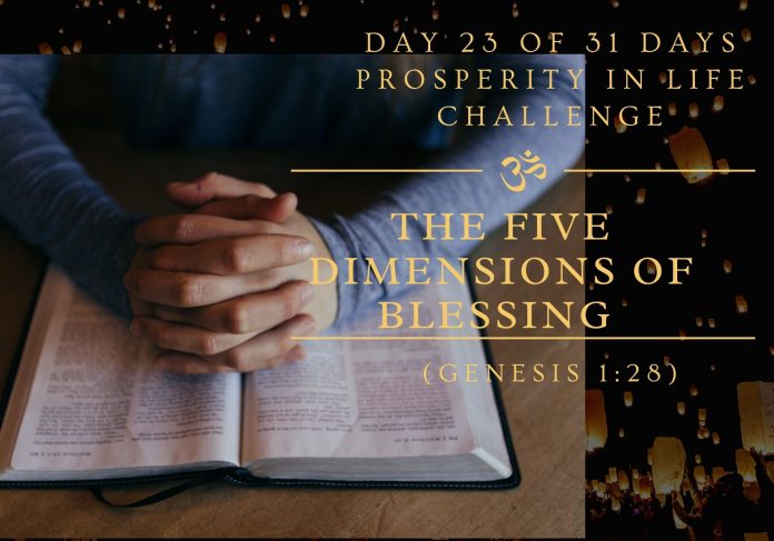 The five dimensions of blessing