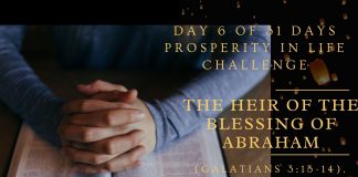 The Heir of the blessing of Abraham