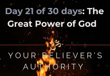 Your believer’s authority