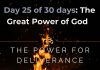 The Power for Deliverance