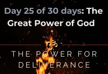 The Power for Deliverance