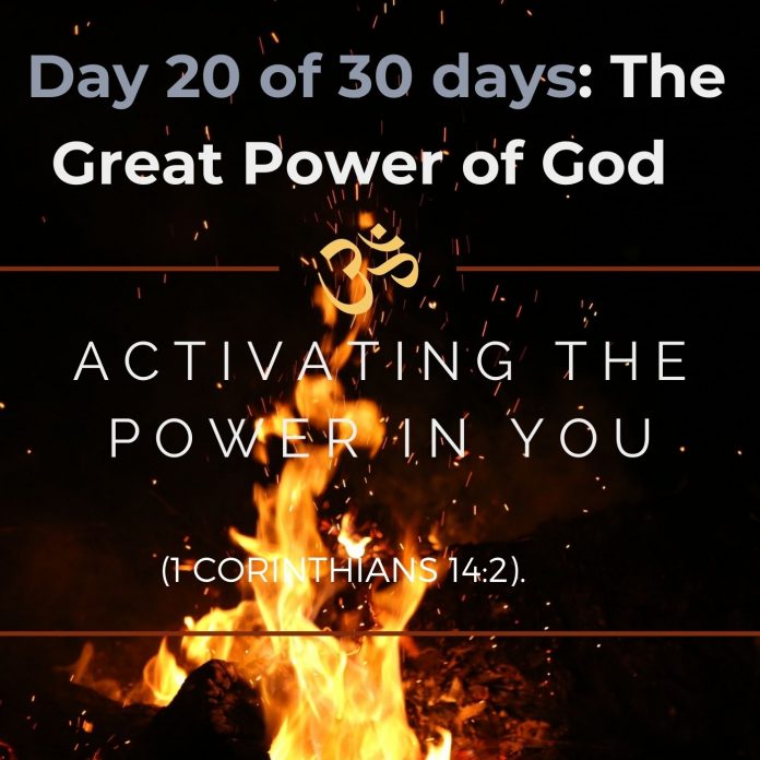 Activating the power in you