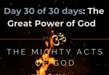 The mighty acts of God