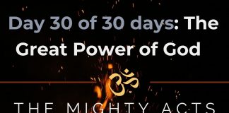 The mighty acts of God