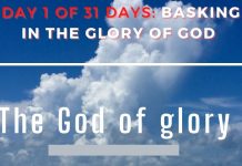 The God of glory