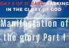 Manifestation of the glory Part 1