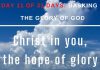 Christ in you, the hope of glory