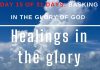 Healings in the glory
