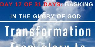 Transformation from glory to glory