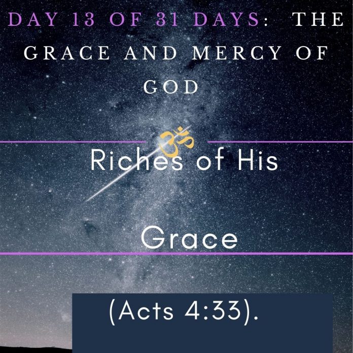 Riches of His Grace