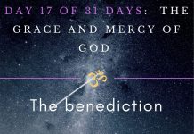 The benediction