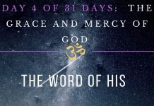 The Word of His grace