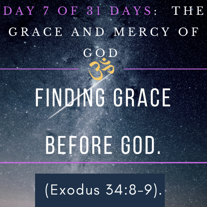 Finding grace before God.