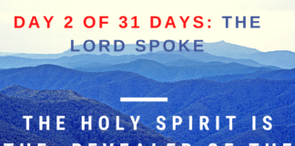 The Holy Spirit is the Reveler of the secrets