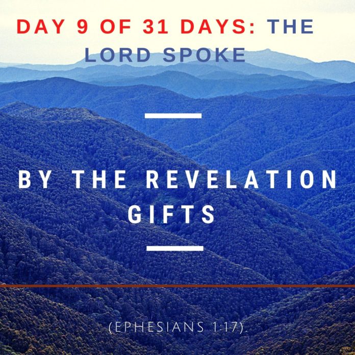 By the Revelation Gifts