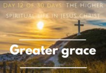 Greater grace