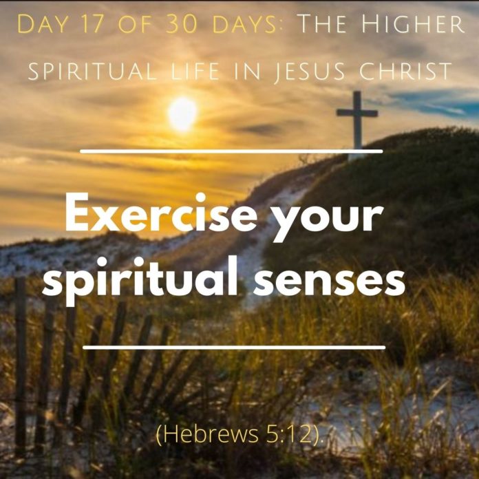 Exercise your spiritual senses