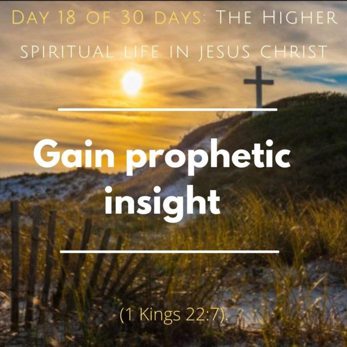 Gain prophetic insight