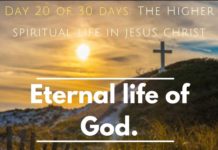 Eternal life of God.