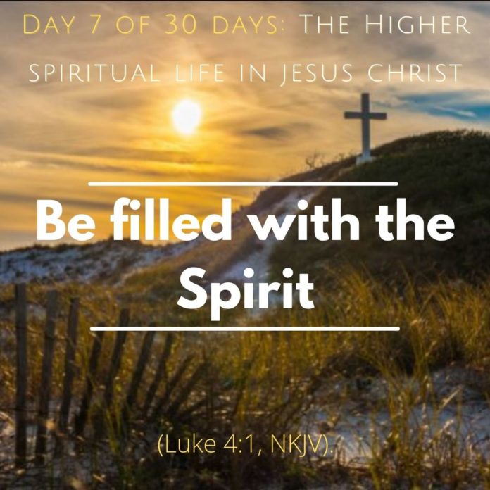 Be filled with the Spirit