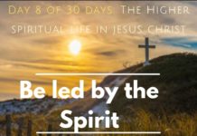 Be led by the Spirit