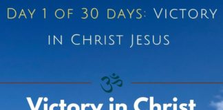 Day 1 of 30 days: Victory in Christ Jesus