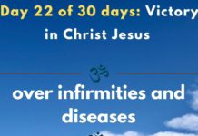 over infirmities and diseases