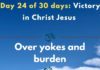 Over yokes and burden