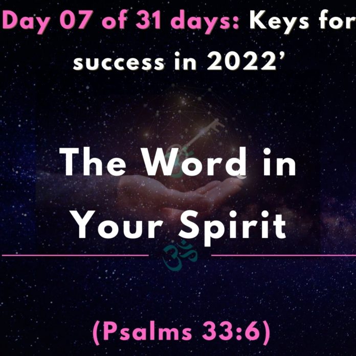 The Word in Your Spirit
