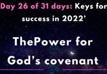 The Power of God’s covenant