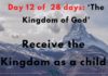 Receive the Kingdom as a child