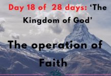 The operation of Faith