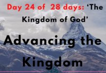 Advancing the Kingdom