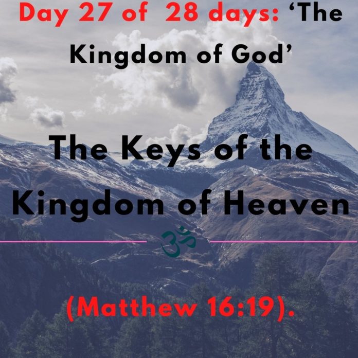 The Keys of the Kingdom of Heaven