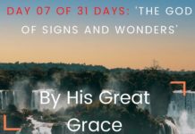 By His Great Grace