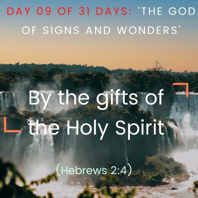 By the gifts of the Holy Spirit