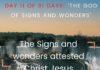 The Signs and wonders attested Christ Jesus