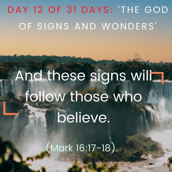 And these signs will follow those who believe.