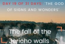 The fall of the Jericho walls