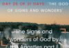 The Signs and wonders of God by the Apostles part 1