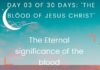 The Eternal significance of the blood