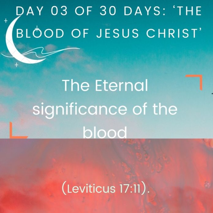 The Eternal significance of the blood