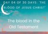 The blood in the Old Testament