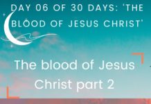 The blood of Jesus Christ part 2